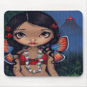 "Fada havaiana" Mousepad do vulcão