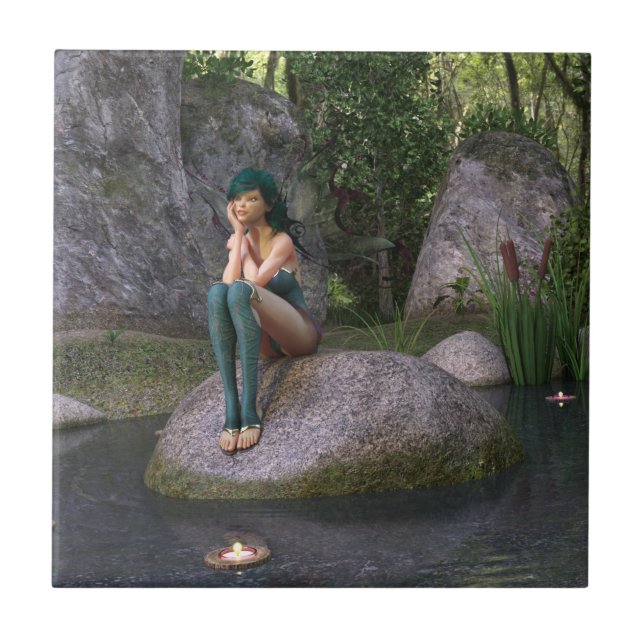 Fada no lago encantado (Frente)