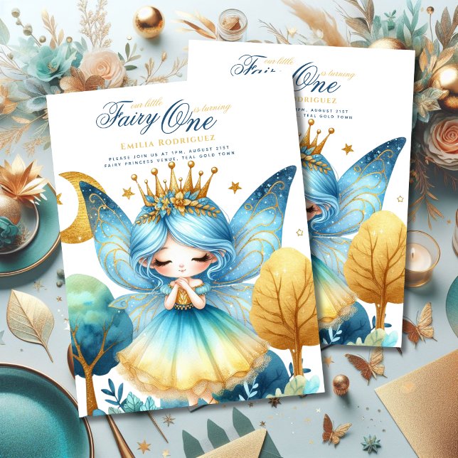 Fada Princesa primeiro aniversario ou EDIT AGE Tea (Criador carregado)