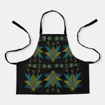 Fadas Estrelas Black Small Apron