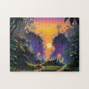 Fadas na selva do sol - Quebra-cabeça