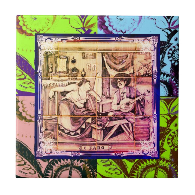 Fado, arte popular portuguesa (Frente)
