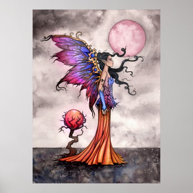 Fae Abigail Fantasy Fairy Poster (Frente)