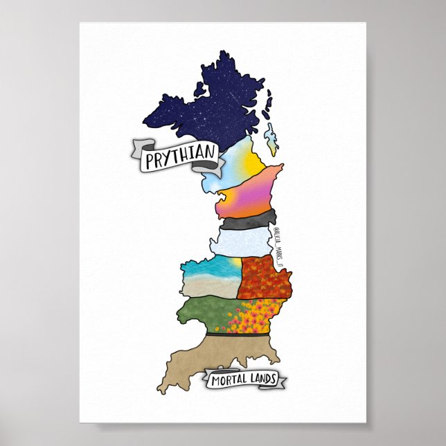 Fae Land Impressão (Frente)