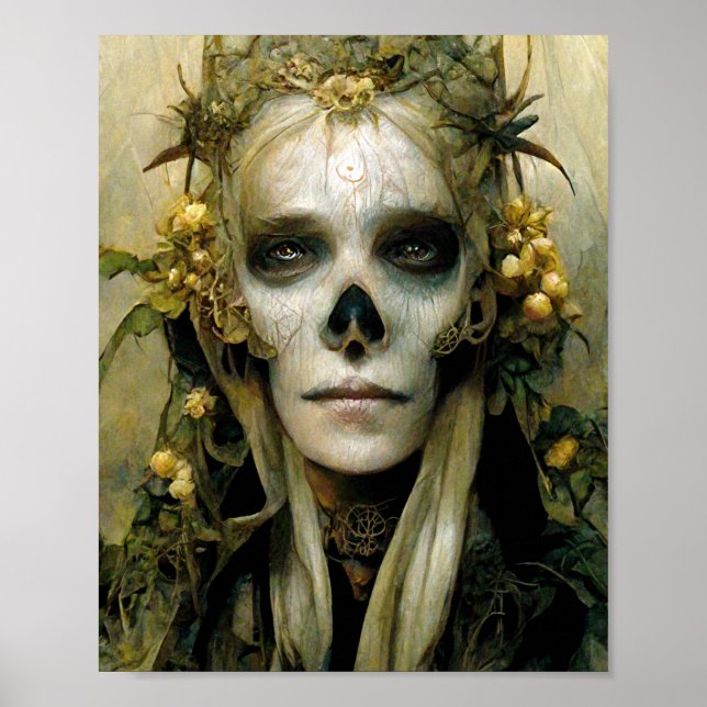 Fae Of Death 4 Dark Fantasy Art Poster (Frente)