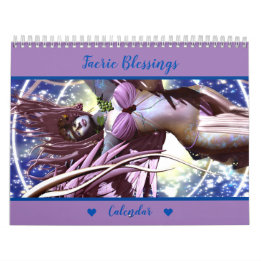 Faerie Blessings Fantasy Calendário