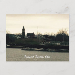 Faeroporto Harbour, cartão postal de fotografia de