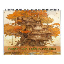 Faery Tale Treehouses 2024 Calendário