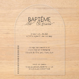 Faire-Part de Baptême Louisa