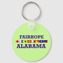 Fairhope Flag Chaveiro