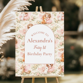 Fairy 1st Birthday Enchanted Garden