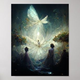 Fairy Birth Fantasy Art Poster