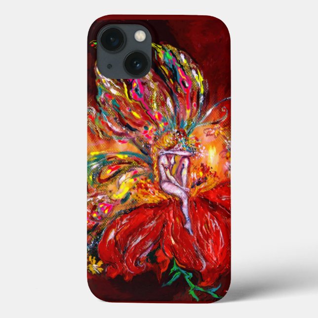 FAIRY FLOWIN RED / Fantasy Floral (Verso)