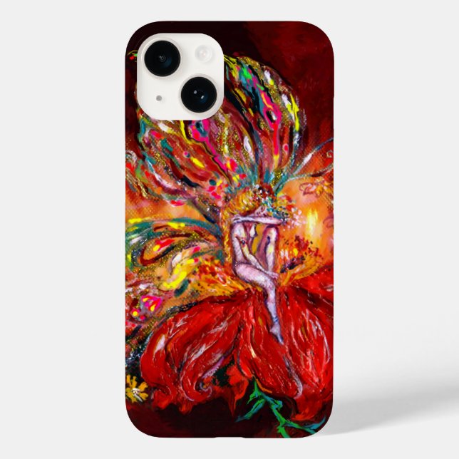 FAIRY FLOWIN RED / Fantasy Floral (Verso)