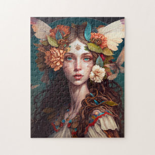 Fairy Girl Fantasy Art Jigsee Quebra-cabeça
