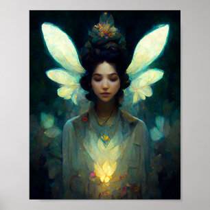 Fairy Light Fantasy Art Poster