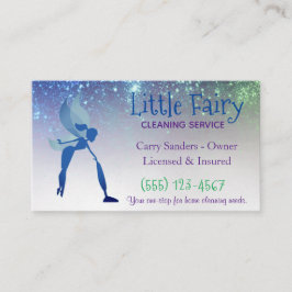 Fairy Maid House Clearing Service Cartão de visita