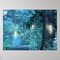 Fairy night Poster