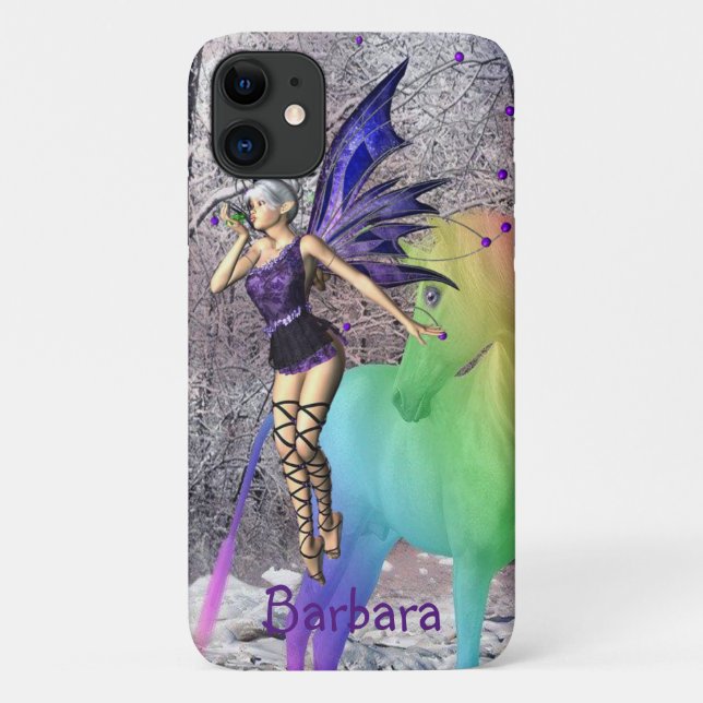 Fairy Pony Capas de iphone (Verso)