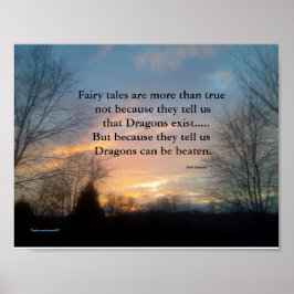FAIRY TALES PERSONALIZADO POSTER