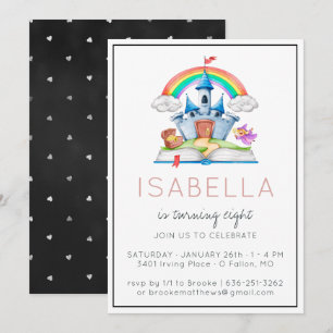 Fairytale Princess Convite de festas