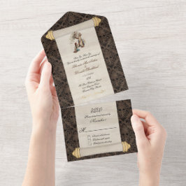 Fairytale Senhor Romântico e Casamento de Lady Scr