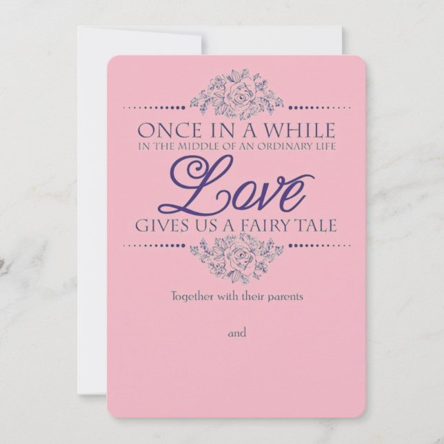 Fairytale Wedding (Frente)