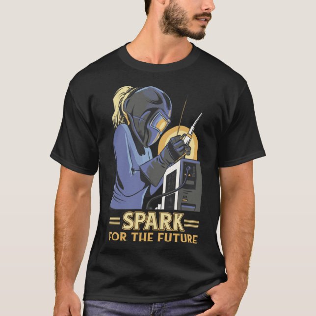 Faísca Elétrica Pullover Hoodie (Frente)