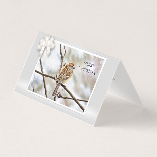 Faísca em um galho - Feliz Natal (Frente)