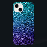 Faíscas de brilho azul-aqua Ombre faux<br><div class="desc">Azul-aqua Ombre faux glitter brilha a capas de iphone de gabinete-rato. Lindos brilhos cintiladores brilhantes, escuros e azuis-claros. Foto de ciano e azul-escuro brilha não é o verdadeiro brilho!</div>