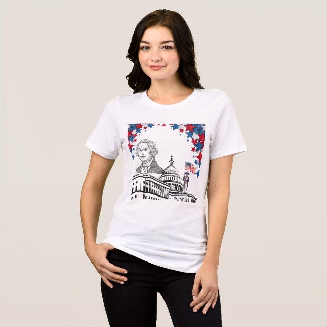 Faíscas douradas de julho branco (Frente Completa)