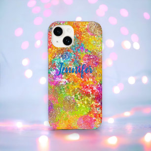 Faíscas multicoloridas brilhantes personalizadas