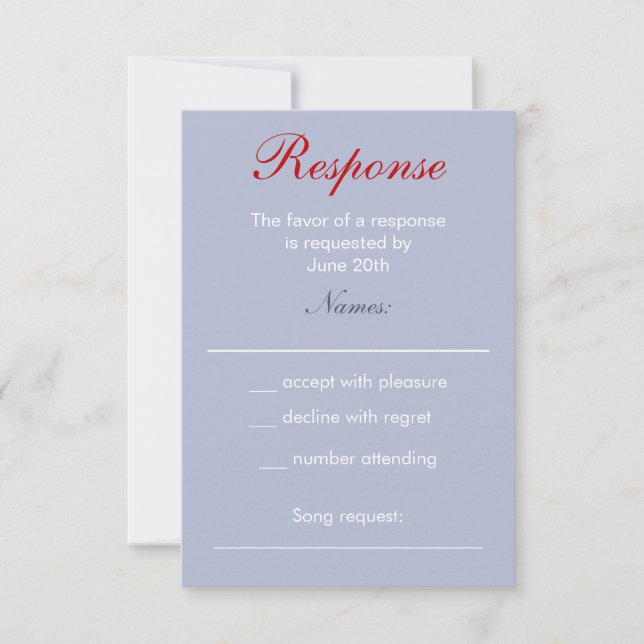 Faíscas Voam Cartão de Resposta de Casamento Quart (Frente)