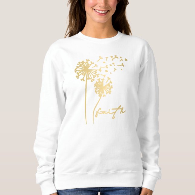 Faith Blooms: camiseta Dandelion (Frente)