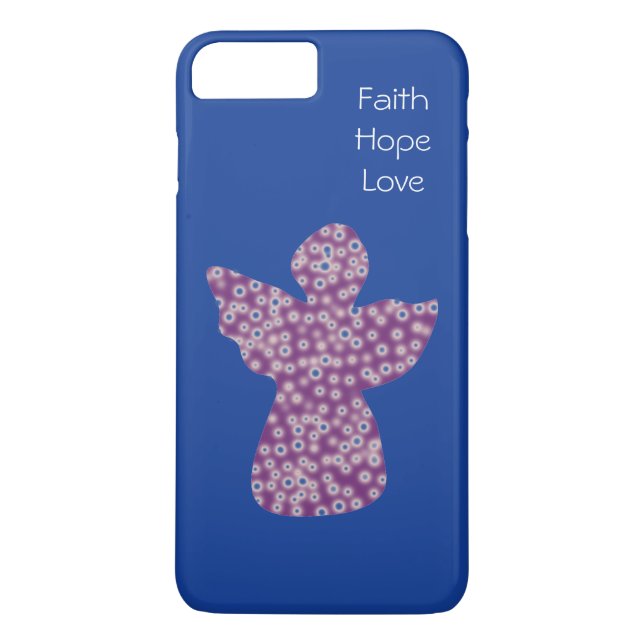 Faith Hope Love Apple iPhone 7 Capa de telefone (Verso)