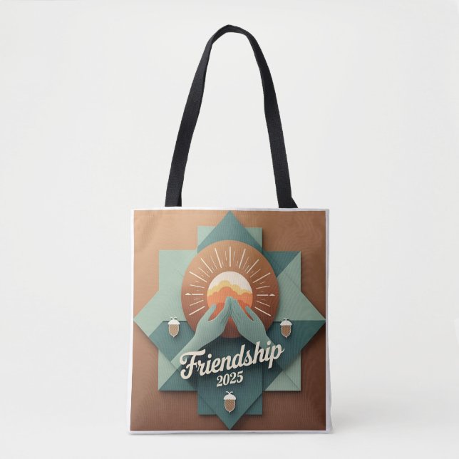 Faith-Inspired Sun Fiesta Tote Bag 2025 (Frente)