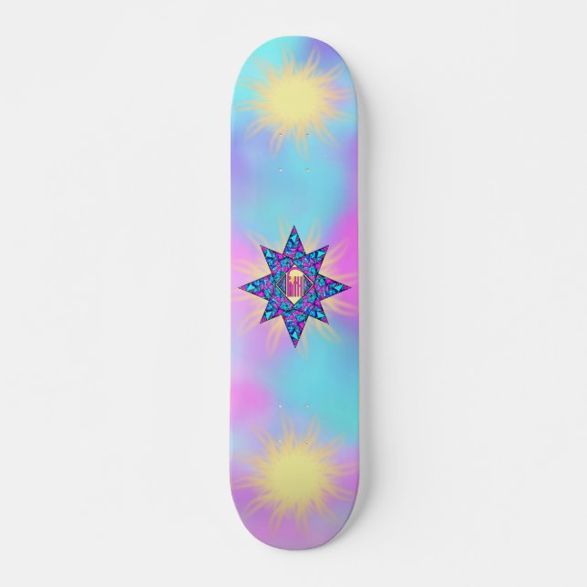 Faith ~ Star Skateboard Deck (Frente)