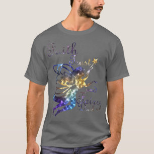 Faith Trust e Fairy Dust Galaxy Camiseta