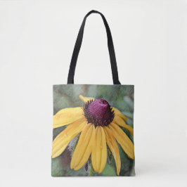 Faith Yellow Wildflower Art Bolsa