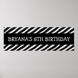 Faixa de Aniversário Personalizada com Impressão d
