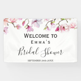 Faixa de Boas-Vindas para Chá de Panela da Magnoli