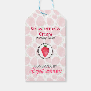 Faixa de Morango e Rótulo do Corpo   Etiqueta do p