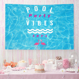 Faixa de Vibrações de Festa de Piscina Personaliza