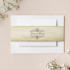 Faixa Decorativa Para Convite A coleção de Casamentos vintage Flourish do Orname