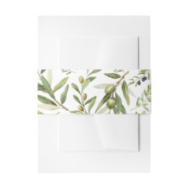Faixa Decorativa Para Convite Aguarela Verde Salvia Francês Country Chic Olivas