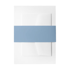 Faixa Decorativa Para Convite Azul Crepuscular Sólido