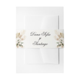 Faixa Decorativa Para Convite Boho Wedding espanhol