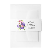 Buquê bonito Elegante de Flor de Aquarela