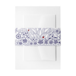 Faixa Decorativa Para Convite Casamento Azul Branco