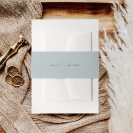 Faixa Decorativa Para Convite Casamento Azul Simples Costeiro